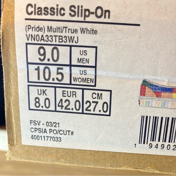 Vans Pride slip on. Multiple sizes - Picture 8 of 8